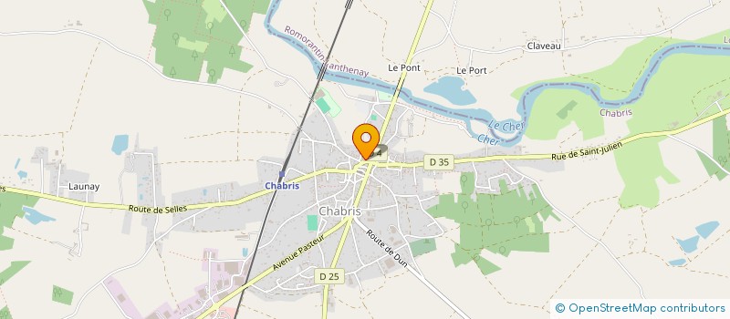 localisation de l'entreprise SARL JOURDANT ET FILS à DUN-LE-POELIER