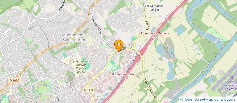 localisation de l'entreprise SARL JOUVEL BERNARD à MONTBONNOT-SAINT-MARTIN