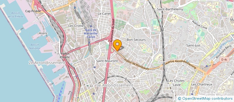 localisation de l'entreprise SARL JOVI CONSTRUCTIONS à MARSEILLE