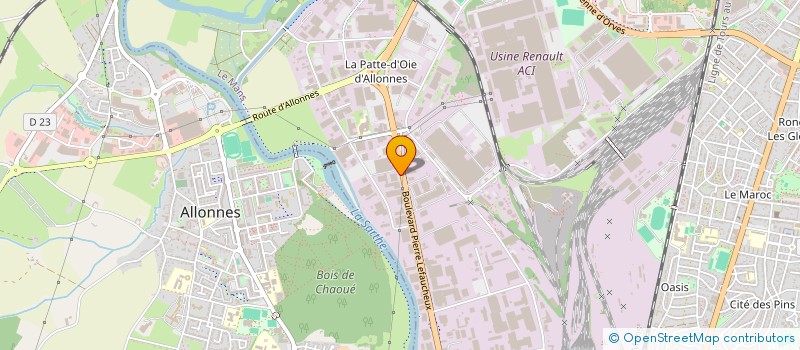 localisation de l'entreprise SARL JP CONFORT à LE MANS