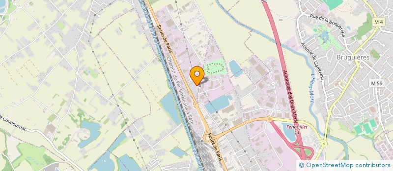 localisation de l'entreprise SARL JP DUCASSE  SAINT-JORY