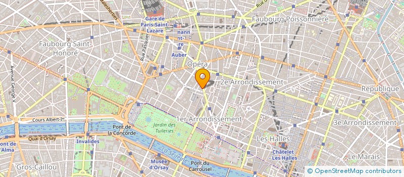 localisation de l'entreprise SARL JPB à PARIS