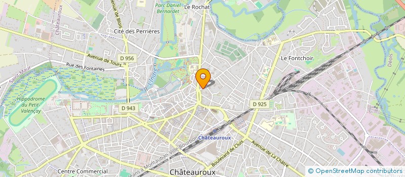 localisation de l'entreprise SARL JPB à CHATEAUROUX
