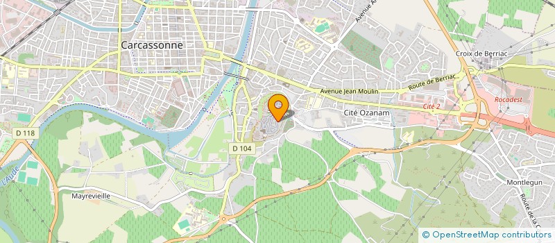 localisation de l'entreprise SARL JPC à CARCASSONNE