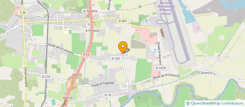localisation de l'entreprise SARL JPFT CONSEILS à BORGO