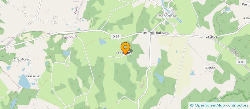 localisation de l'entreprise SARL JPG TRANSPORTS à CHERONNAC