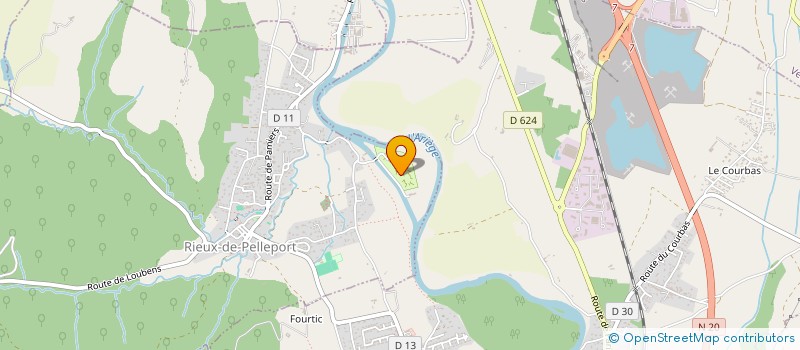localisation de l'entreprise SARL JPL à RIEUX-DE-PELLEPORT