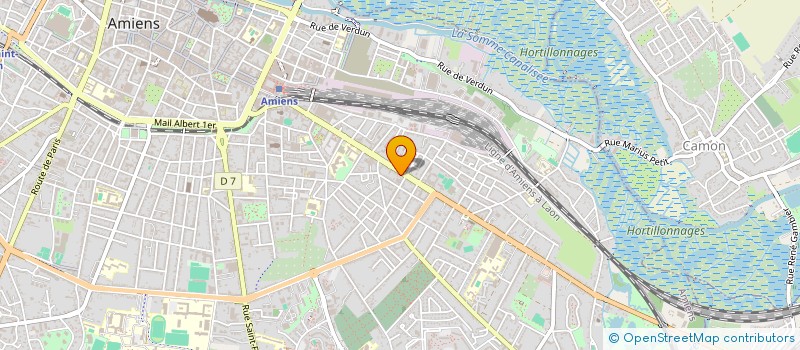 localisation de l'entreprise SARL JPL ASSURANCES  AMIENS