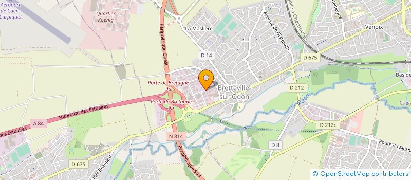localisation de l'entreprise SARL JPL COMMUNICATION à BRETTEVILLE-SUR-ODON