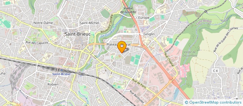 localisation de l'entreprise SARL JPLC à SAINT-BRIEUC