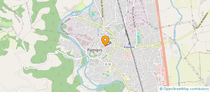 localisation de l'entreprise SARL JPM à PAMIERS