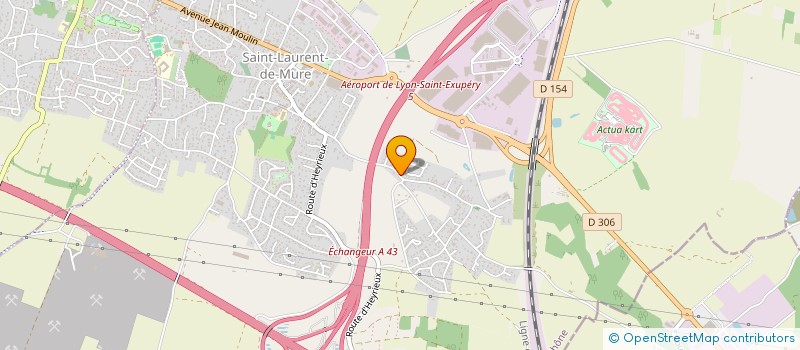 localisation de l'entreprise SARL JPP  SAINT-LAURENT-DE-MURE