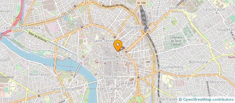 localisation de l'entreprise SARL JPSM à TOULOUSE