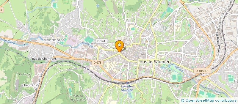 localisation de l'entreprise SARL JRMJ HOLDING à LONS-LE-SAUNIER