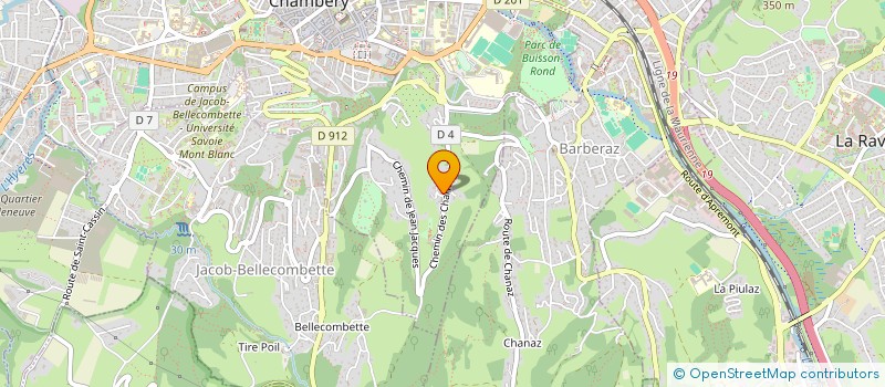 localisation de l'entreprise SARL JRP à CHAMBERY
