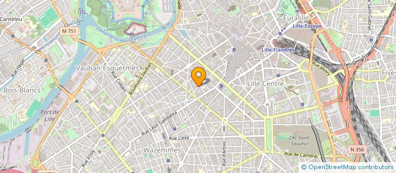 localisation de l'entreprise SARL JSP5 à LILLE
