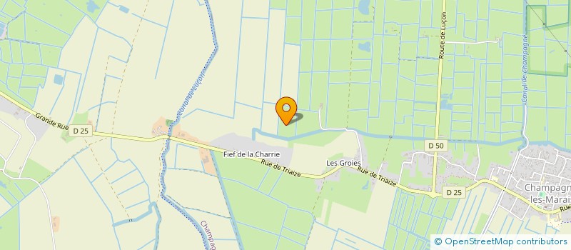 localisation de l'entreprise SARL JT ACTIVITES  CHAMPAGNE-LES-MARAIS