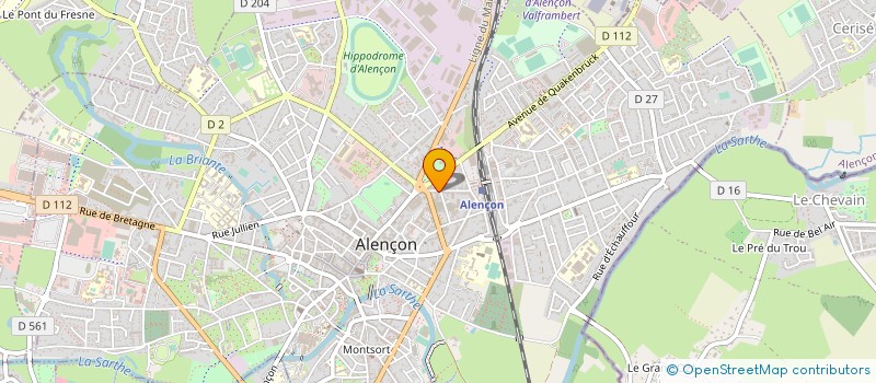 localisation de l'entreprise SARL JT M à ALENCON