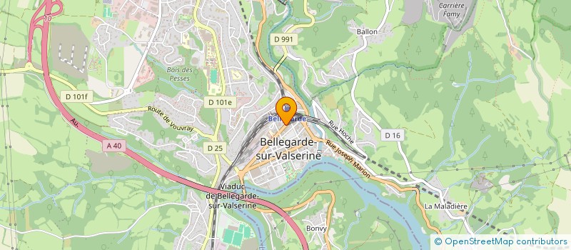 localisation de l'entreprise SARL JTM à VALSERHONE