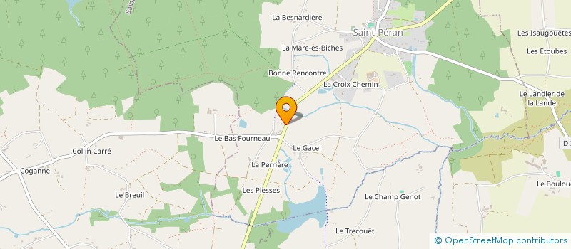 localisation de l'entreprise SARL JUBLAN PERE ET FILS à SAINT-PERAN