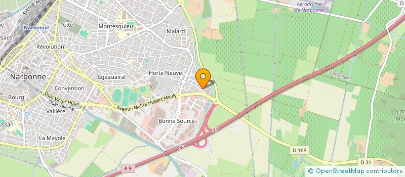 localisation de l'entreprise SARL JUBO DISTRIBUTION  NARBONNE