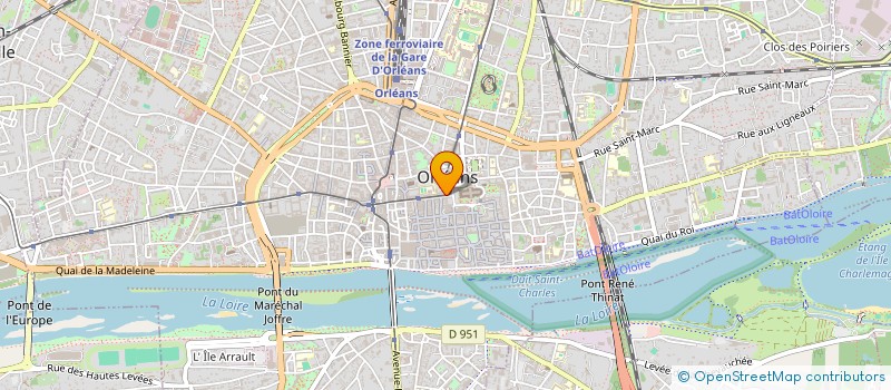 localisation de l'entreprise SARL JUCOAL à ORLEANS
