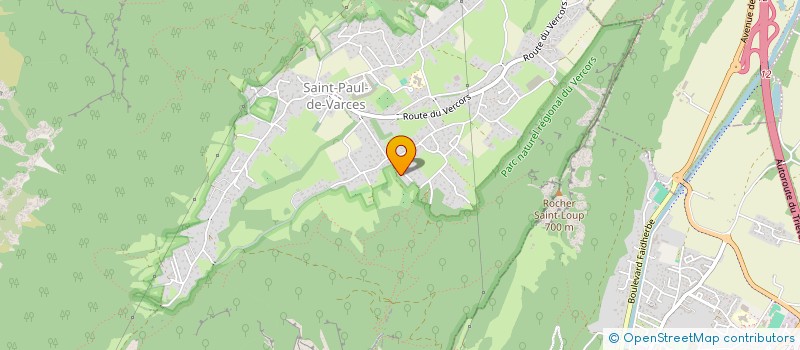 localisation de l'entreprise SARL JUFRANA  SAINT-PAUL-DE-VARCES