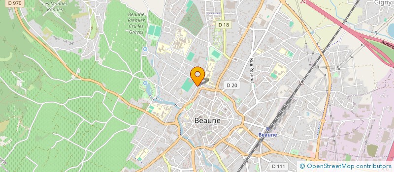 localisation de l'entreprise SARL JULES à BEAUNE