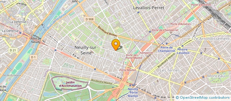 localisation de l'entreprise SARL JULES à NEUILLY-SUR-SEINE