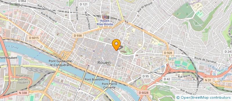 localisation de l'entreprise SARL JULES ET JIM  ROUEN