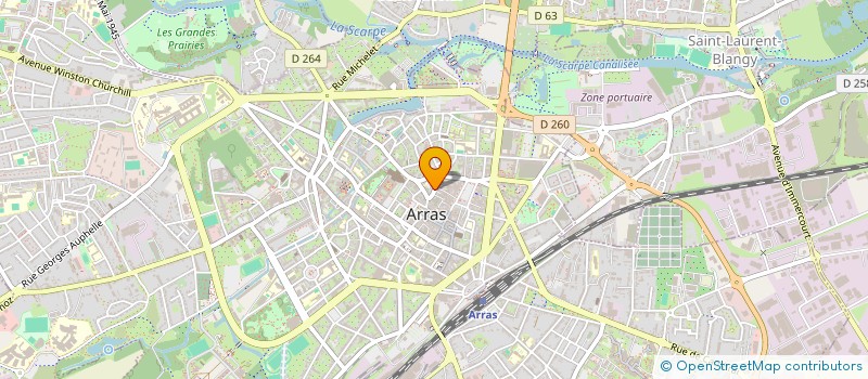 localisation de l'entreprise SARL JULIA à ARRAS