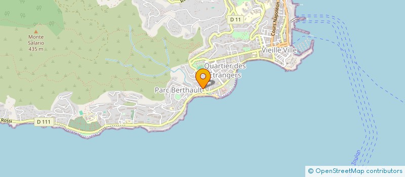 localisation de l'entreprise SARL JULIA BEAUTE à AJACCIO