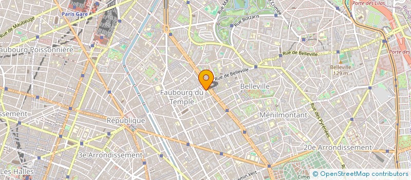 localisation de l'entreprise SARL JULIE COIFFURE  PARIS