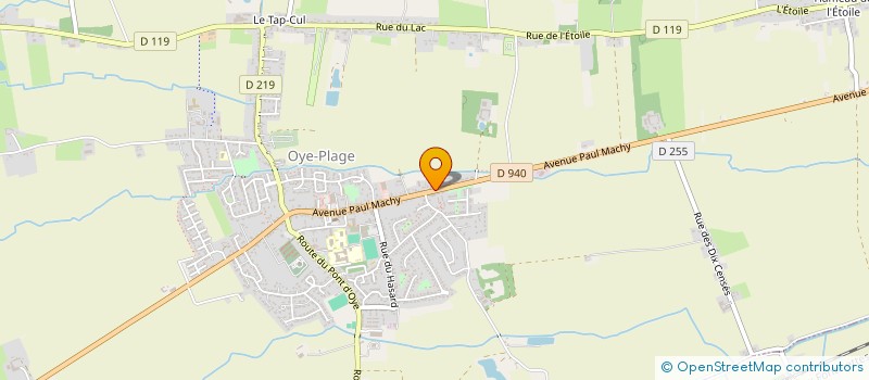 localisation de l'entreprise SARL JULIEN  OYE-PLAGE