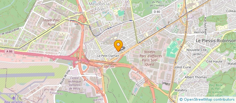 localisation de l'entreprise SARL JULIEN BOREAU à CLAMART