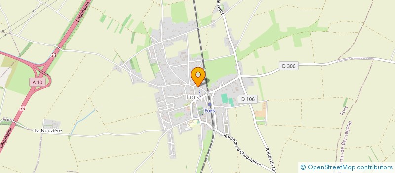 localisation de l'entreprise SARL JULIEN QUINTARD  VOUILLE