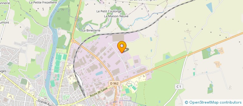localisation de l'entreprise SARL JULIEN SUHARD à CHATEAU-GONTIER-SUR-MAYENNE