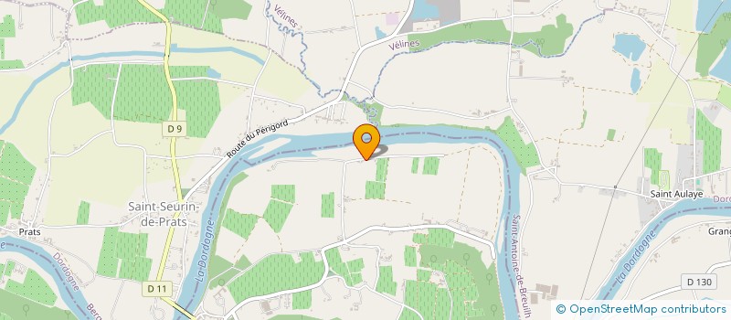 localisation de l'entreprise SARL JULIEN YANNICK  PESSAC-SUR-DORDOGNE