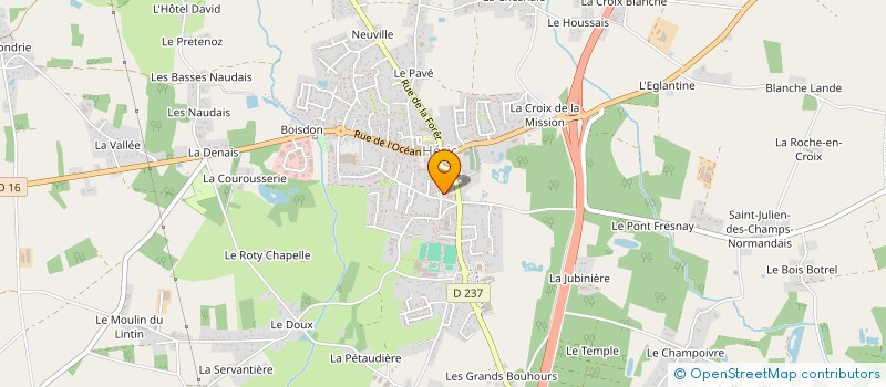 localisation de l'entreprise SARL JULIENNE YVES  HERIC