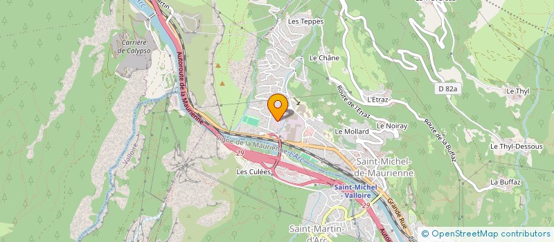 localisation de l'entreprise SARL JULLIARD à SAINT-MICHEL-DE-MAURIENNE