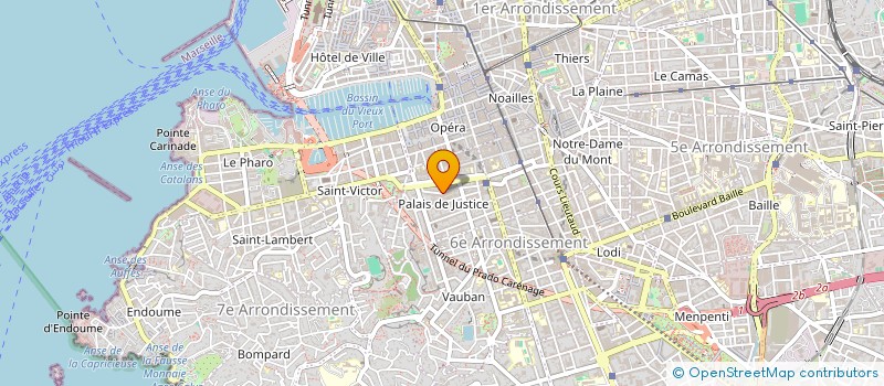 localisation de l'entreprise SARL JUMA à MARSEILLE
