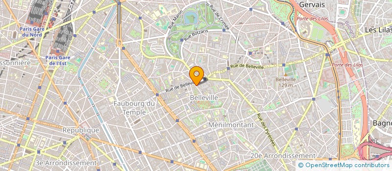 localisation de l'entreprise SARL JUPITER  PARIS