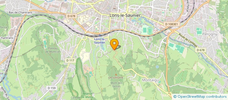 localisation de l'entreprise SARL JURA-BOUTIQUE.COM  LONS-LE-SAUNIER