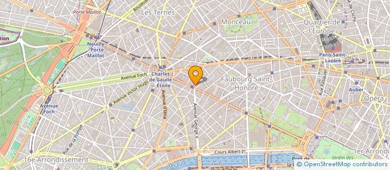 localisation de l'entreprise SARL JURISURF  PARIS