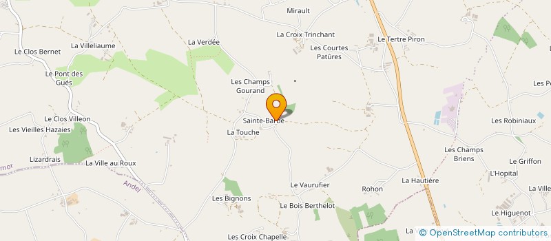 localisation de l'entreprise SARL JUST FOR FUN  LAMBALLE-ARMOR