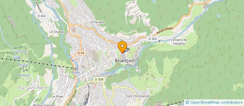 localisation de l'entreprise SARL JVAZ à BRIANCON