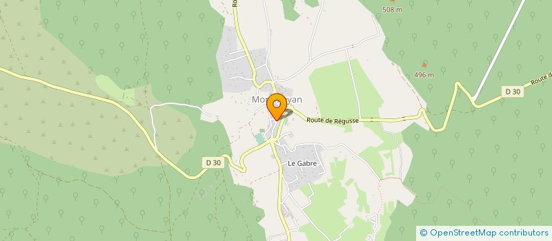 localisation de l'entreprise SARL JVLF ELECTRICITE à MONTMEYAN