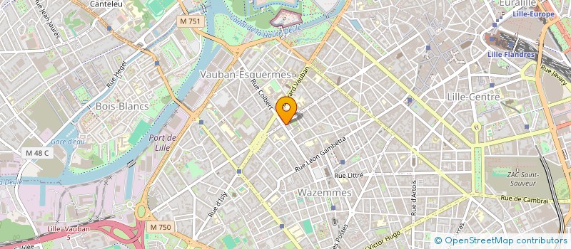 localisation de l'entreprise SARL JVTD à LILLE