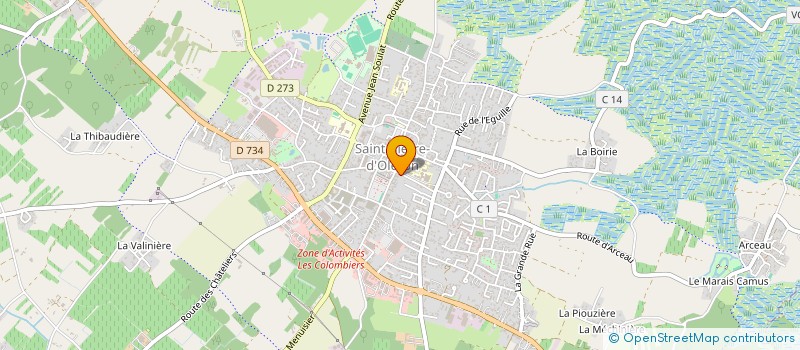 localisation de l'entreprise SARL JYL'IMMO  SAINT-PIERRE-D'OLERON