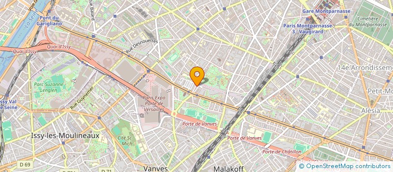 localisation de l'entreprise SARL JYLAC  PARIS